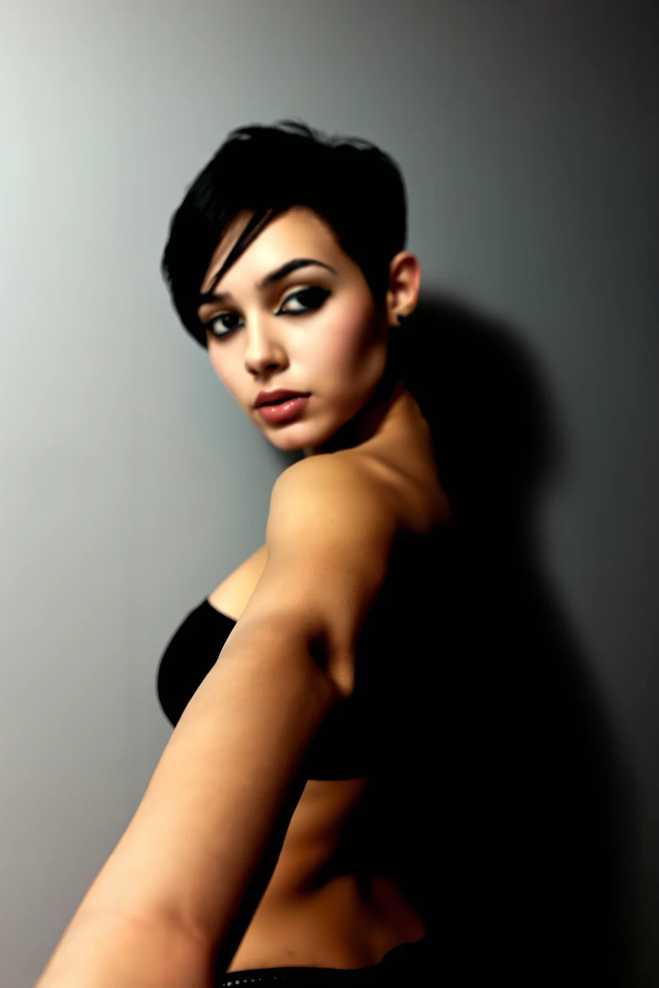 selfie-short-black-pixie-cut-years-9e95f8 on PixelWave