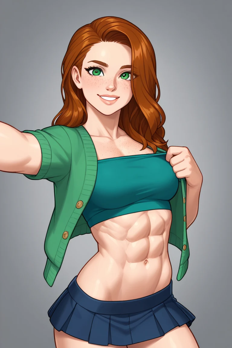 selfie-wavy-auburn-hair-years-old-88f6bc on boleromix(Pony)