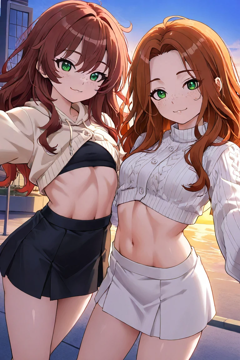 selfie-wavy-auburn-hair-years-old-88f6bc on Cat Tower (NoobAI XL checkpoint)