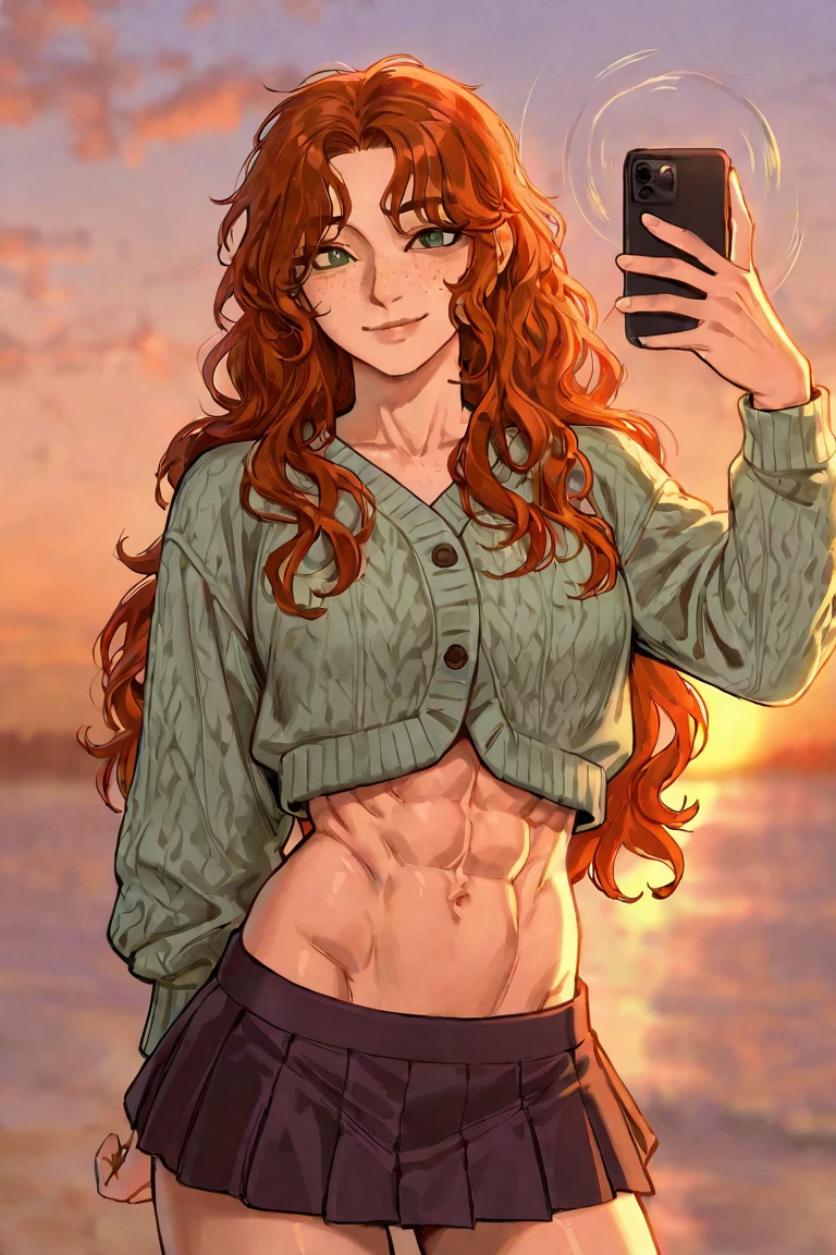 selfie-wavy-auburn-hair-years-old-88f6bc on Copax TimeLess