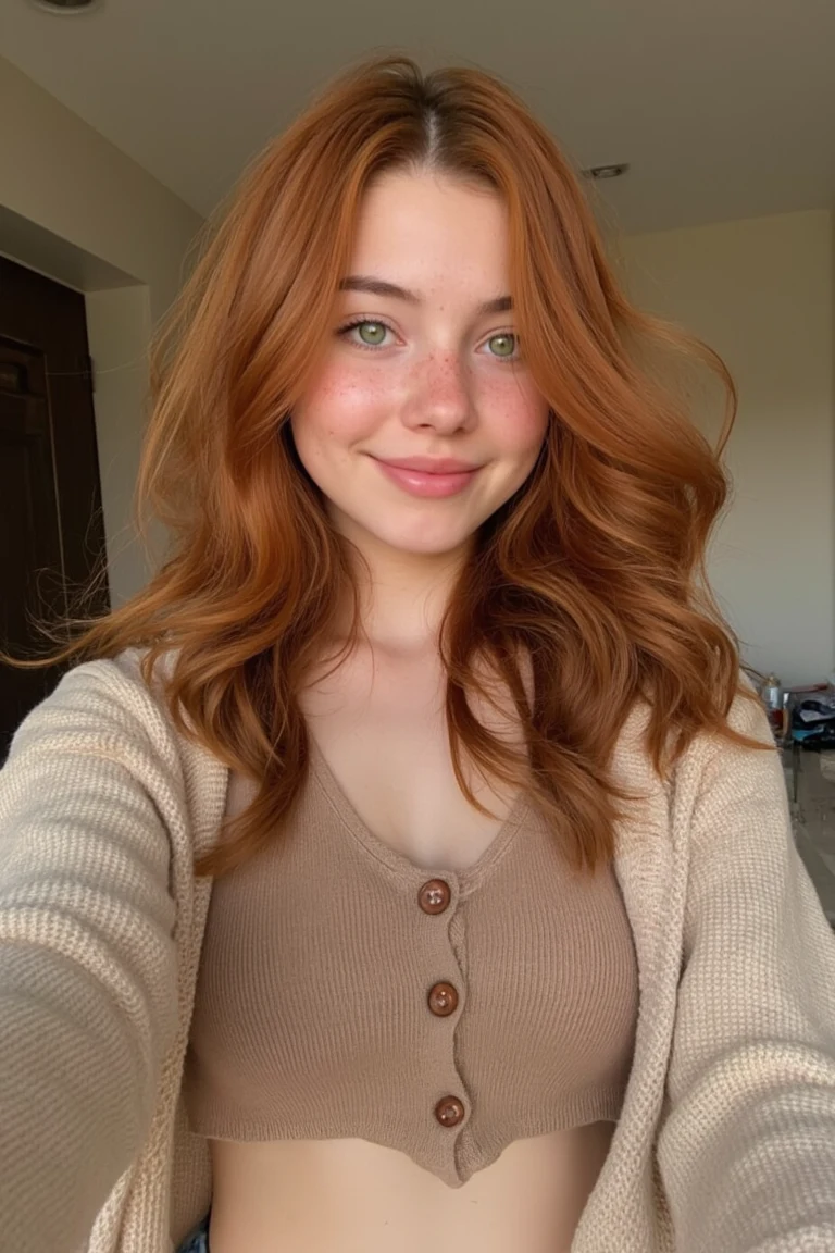 selfie-wavy-auburn-hair-years-old-88f6bc on getphat FLUX Reality NSFW