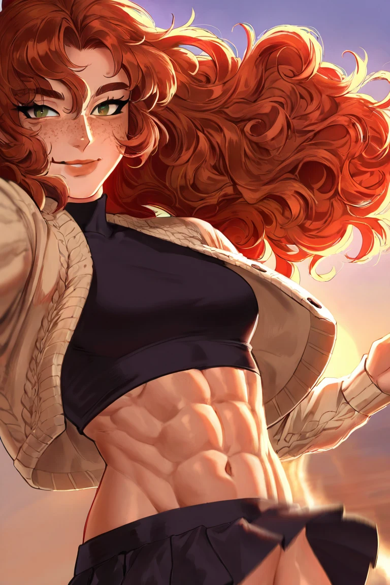 selfie-wavy-auburn-hair-years-old-88f6bc on Indigo Furry Mix XL