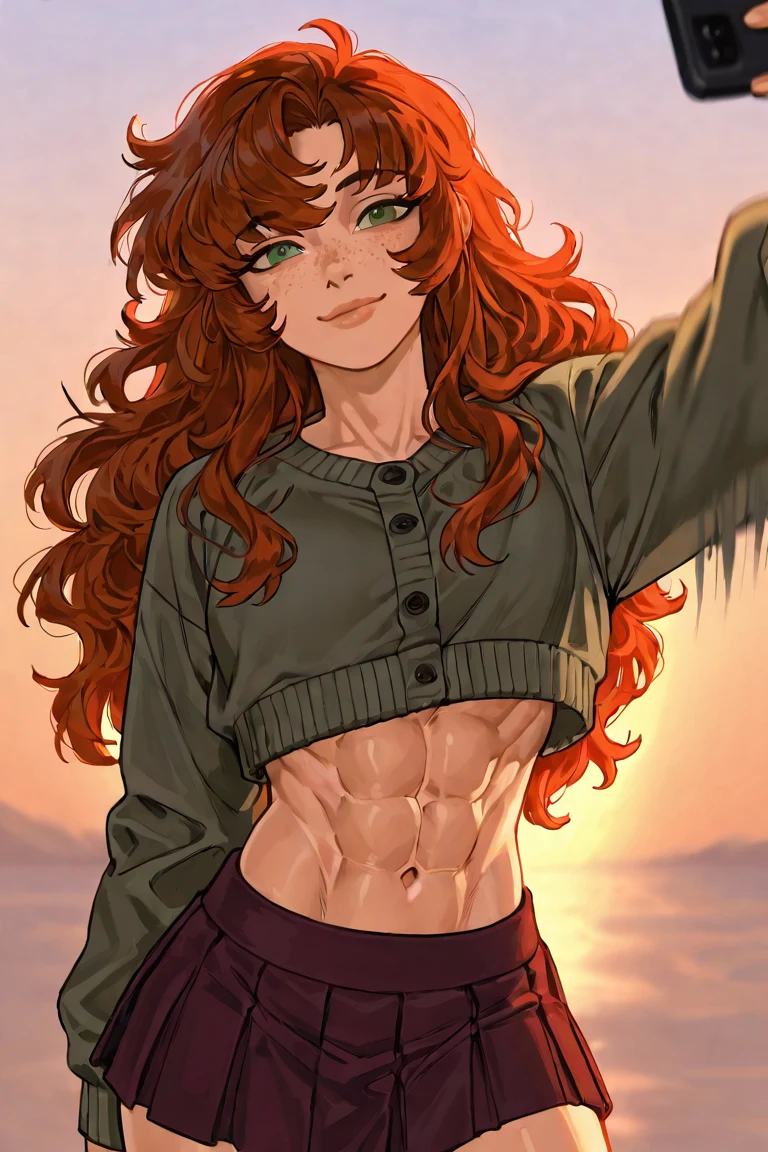 selfie-wavy-auburn-hair-years-old-88f6bc on Nova Anime XL