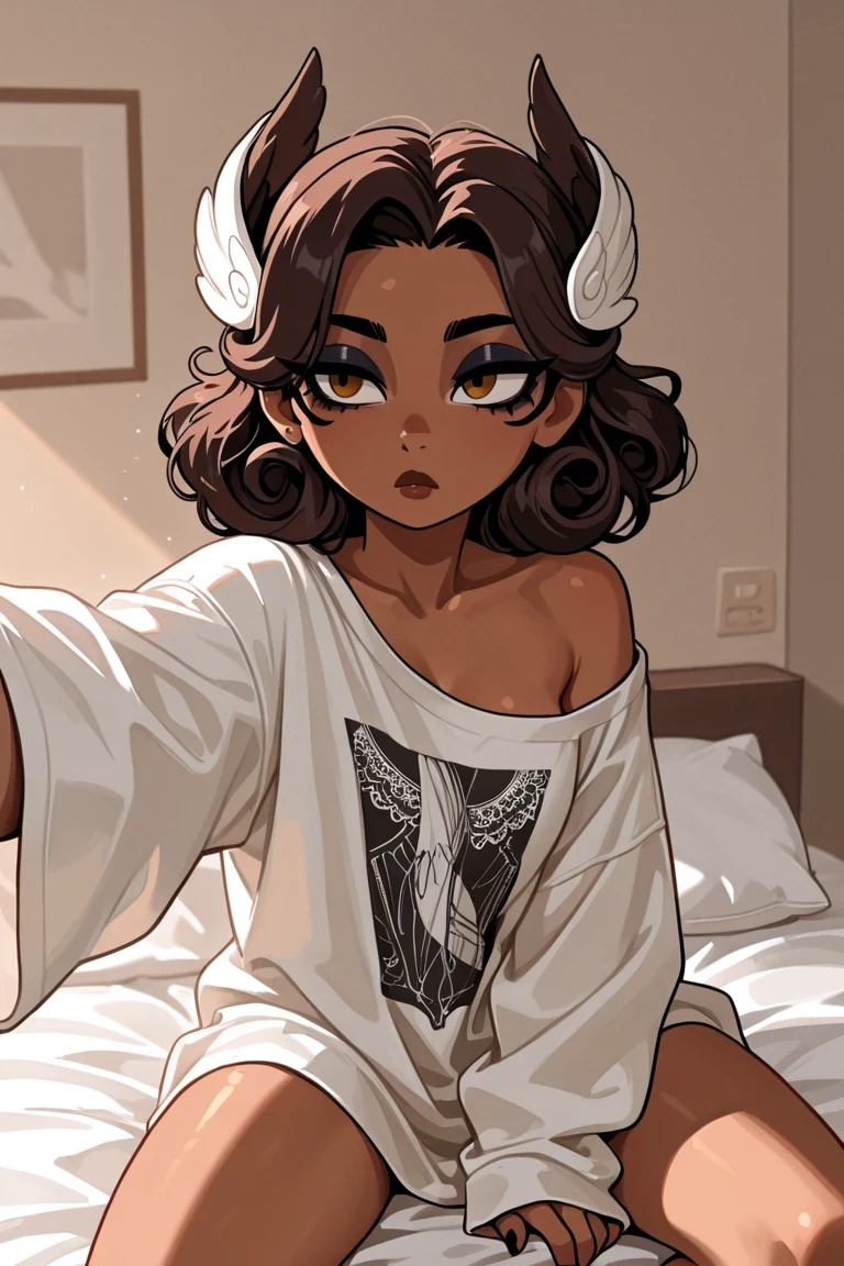 selfie-woman-curly-dark-brown-hair-78df41 on Mol_Keun Mix