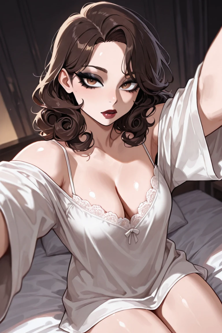 selfie-woman-curly-dark-brown-hair-78df41 on Nova Furry XL