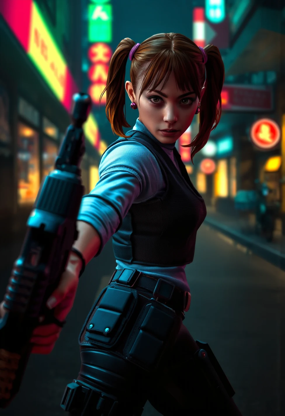 solo-mature_female-cyborg-fully-synthetic-being-767890 on PixelWave