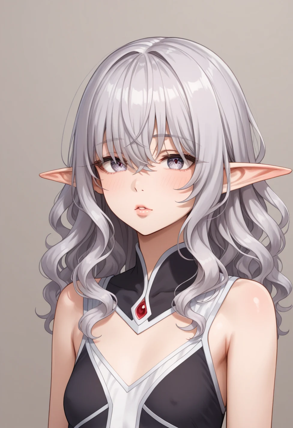 solo-mature_female-dark-elf-light-purple-c6f65d on boleromix(Pony)