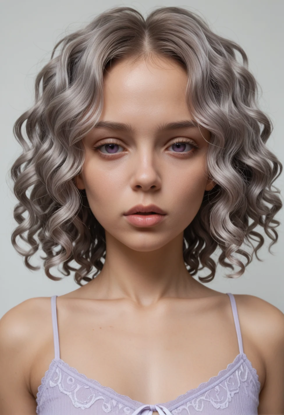 solo-mature_female-dark-elf-light-purple-c6f65d on CyberRealistic Pony