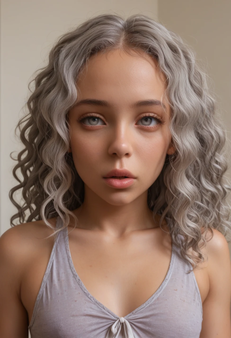 solo-mature_female-dark-elf-light-purple-c6f65d on Pony Realism 🔮