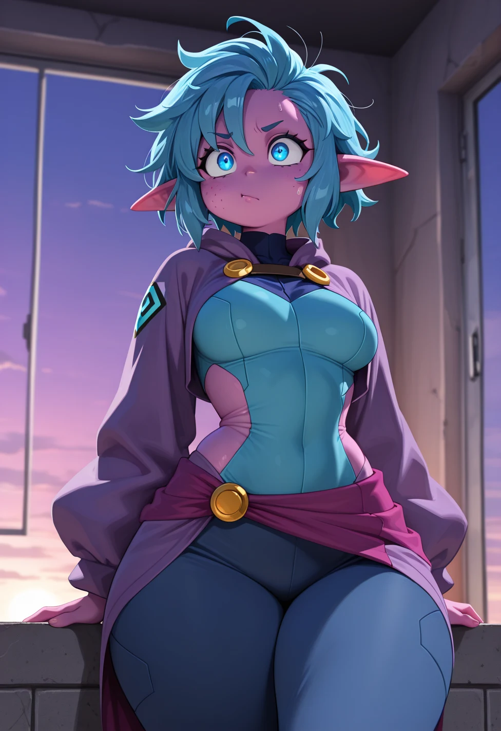 solo-mature_female-dark-elf-pink-purple-84871f on Mol_Keun Mix