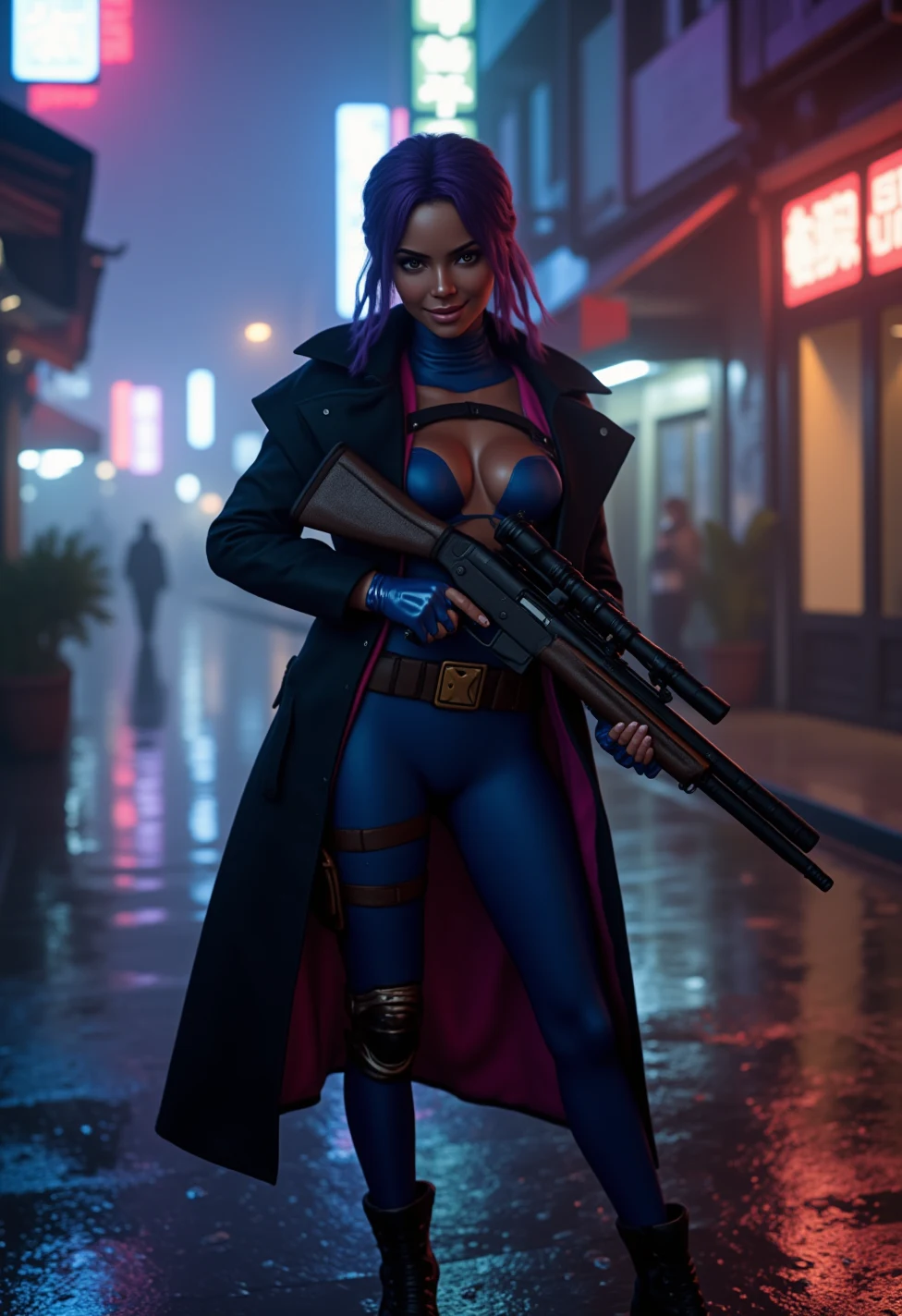 solo-mature_female-elf-dark-skin-slender-e4877c on getphat FLUX Reality NSFW