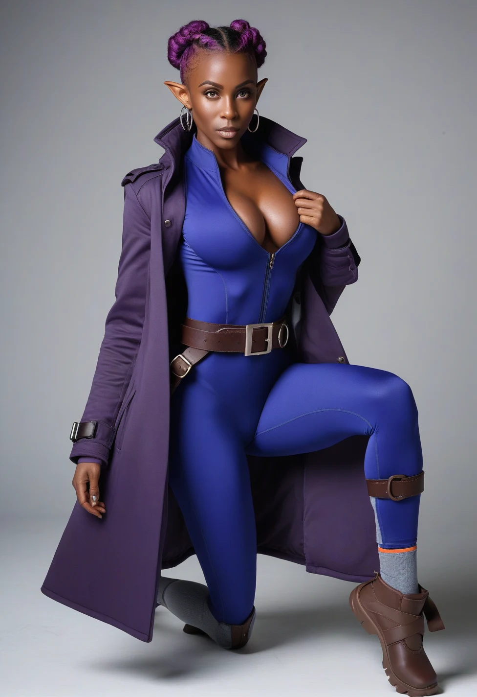 solo-mature_female-elf-dark-skin-slender-e4877c on PornMaster-色情大师