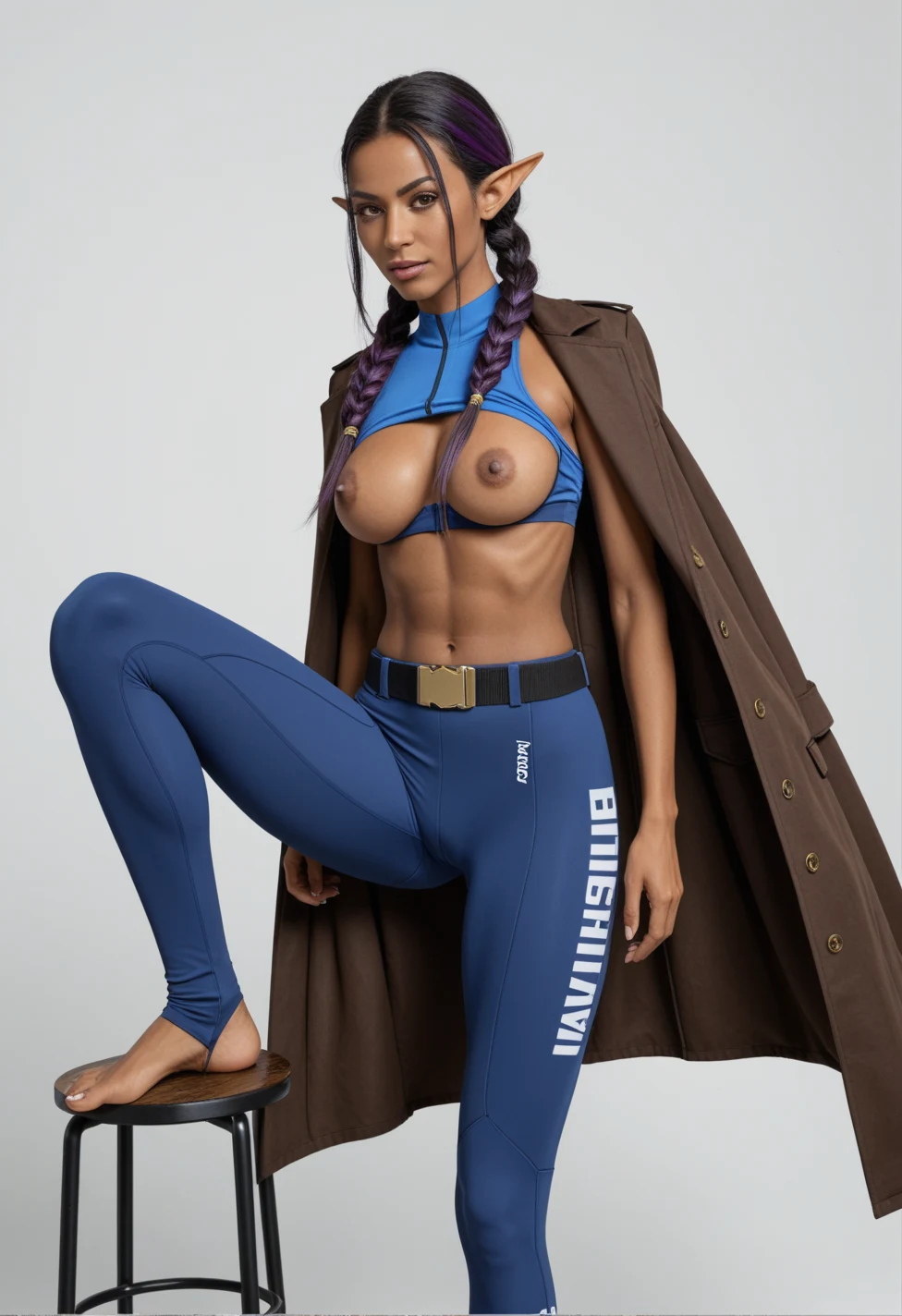 solo-mature_female-elf-dark-skin-slender-e4877c on Realism Illustrious By Stable Yogi