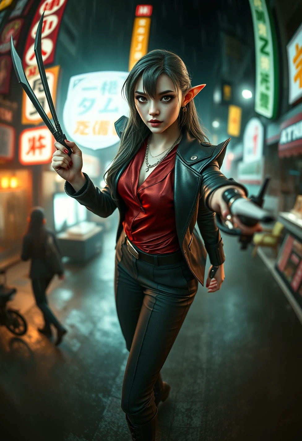 solo-mature_female-elf-fair-skin-faint-0b43a3 on FLUX.1 [schnell]