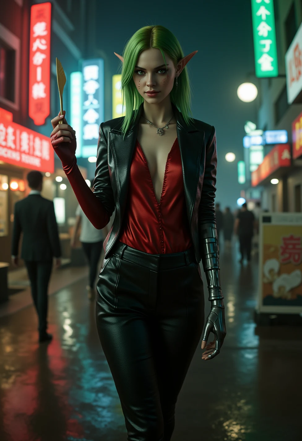 solo-mature_female-elf-fair-skin-faint-0b43a3 on getphat FLUX Reality NSFW