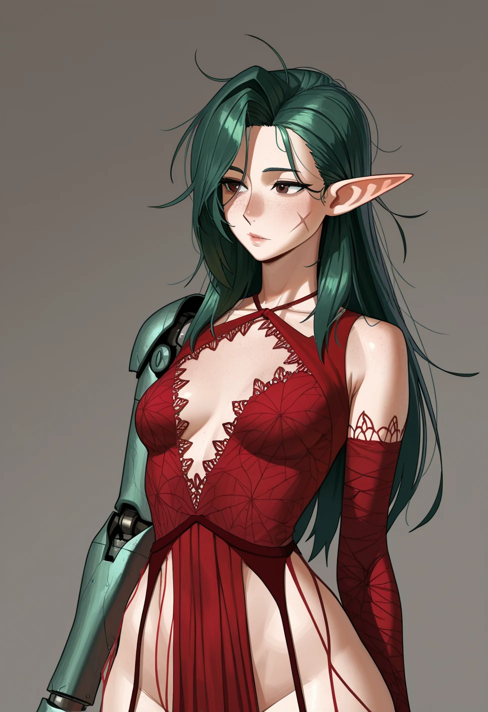 solo-mature_female-elf-fair-skin-faint-0b43a3 on One obsession
