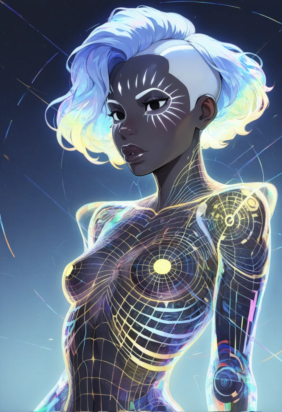 solo-mature_female-glitching-holographic-hologram-fully-260fe2 on Indigo Furry Mix XL