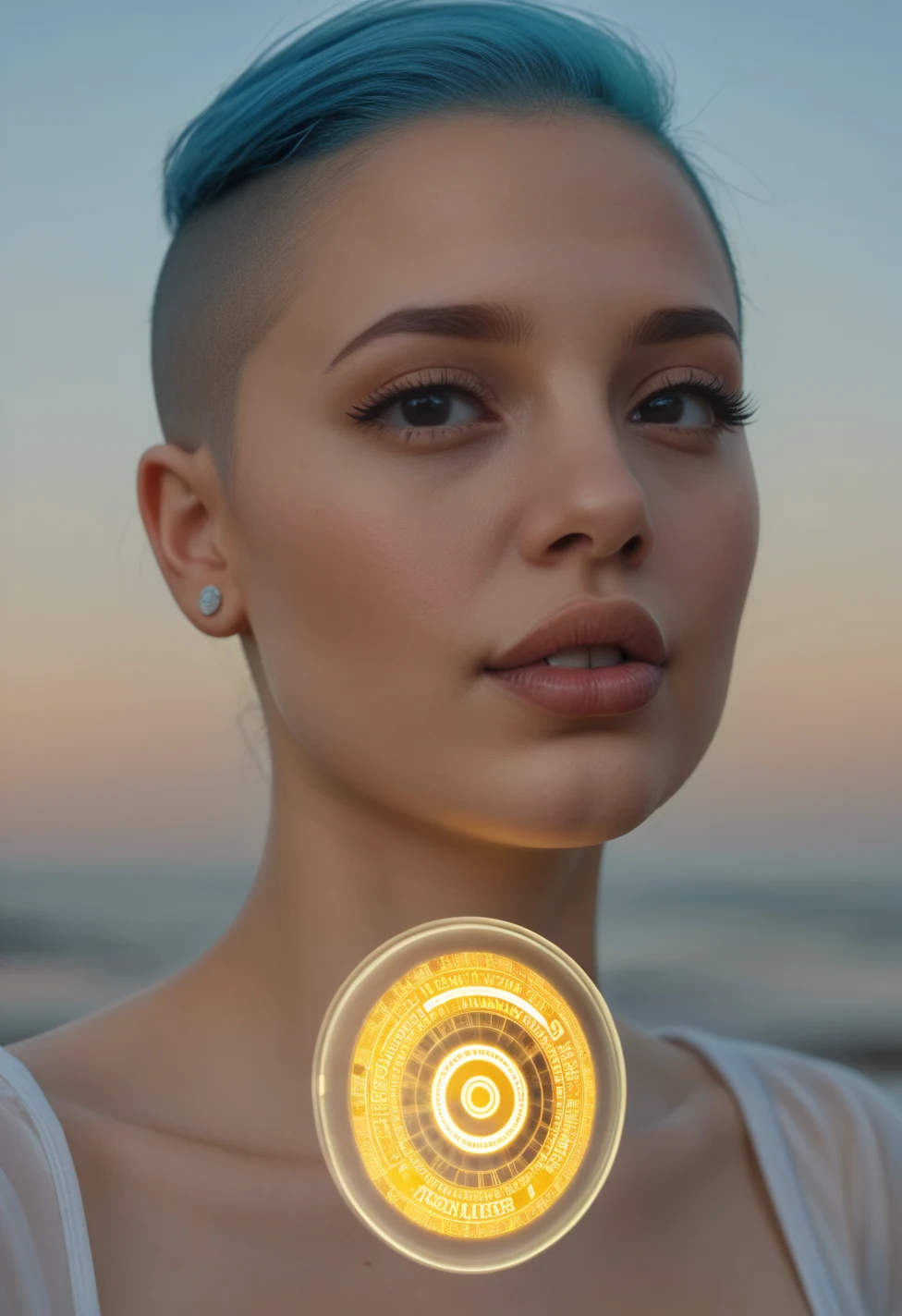 solo-mature_female-glitching-holographic-hologram-fully-260fe2 on Realism By Stable Yogi (Pony)