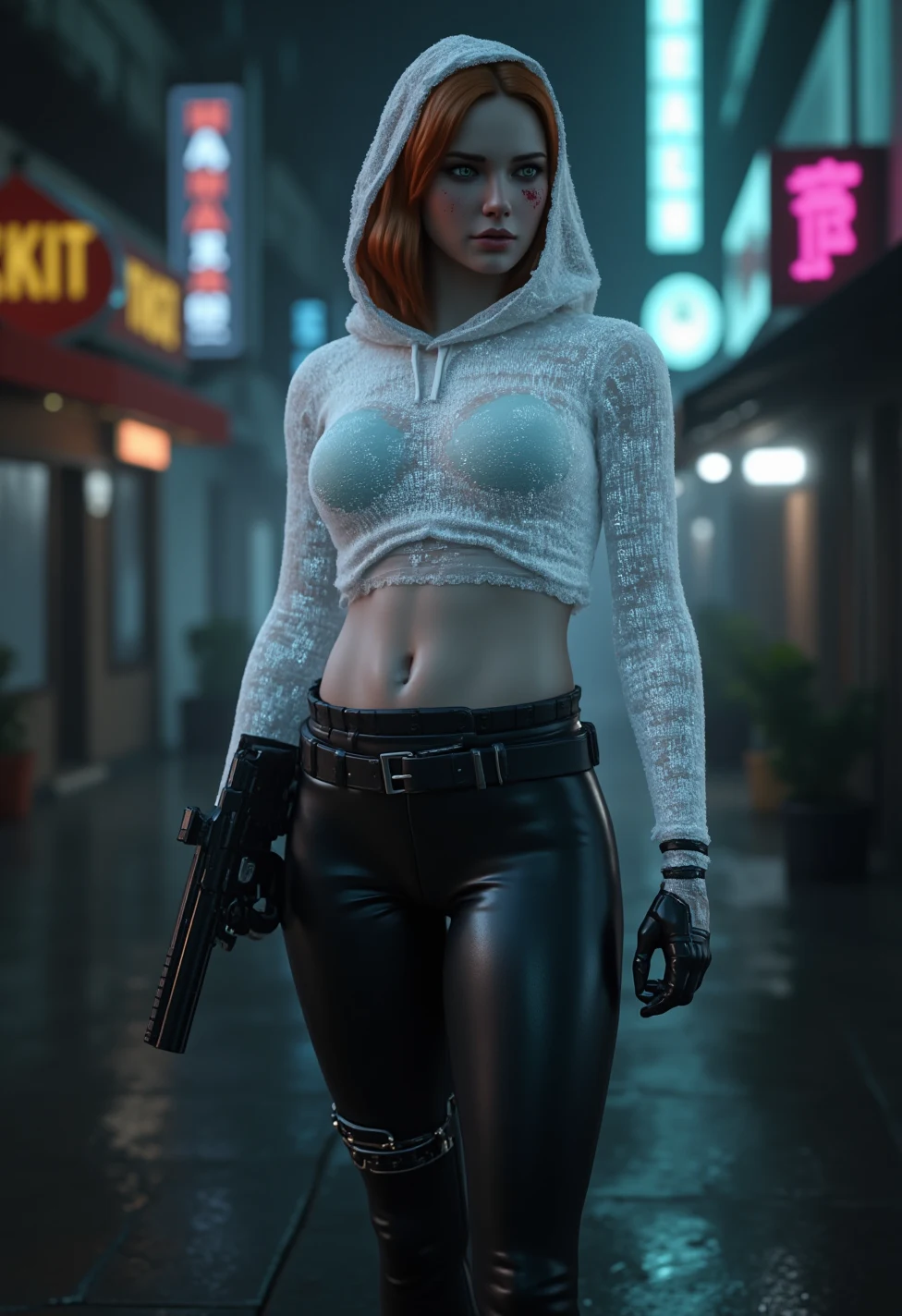 solo-mature_female-glitching-holographic-hologram-fully-58f8fb on getphat FLUX Reality NSFW