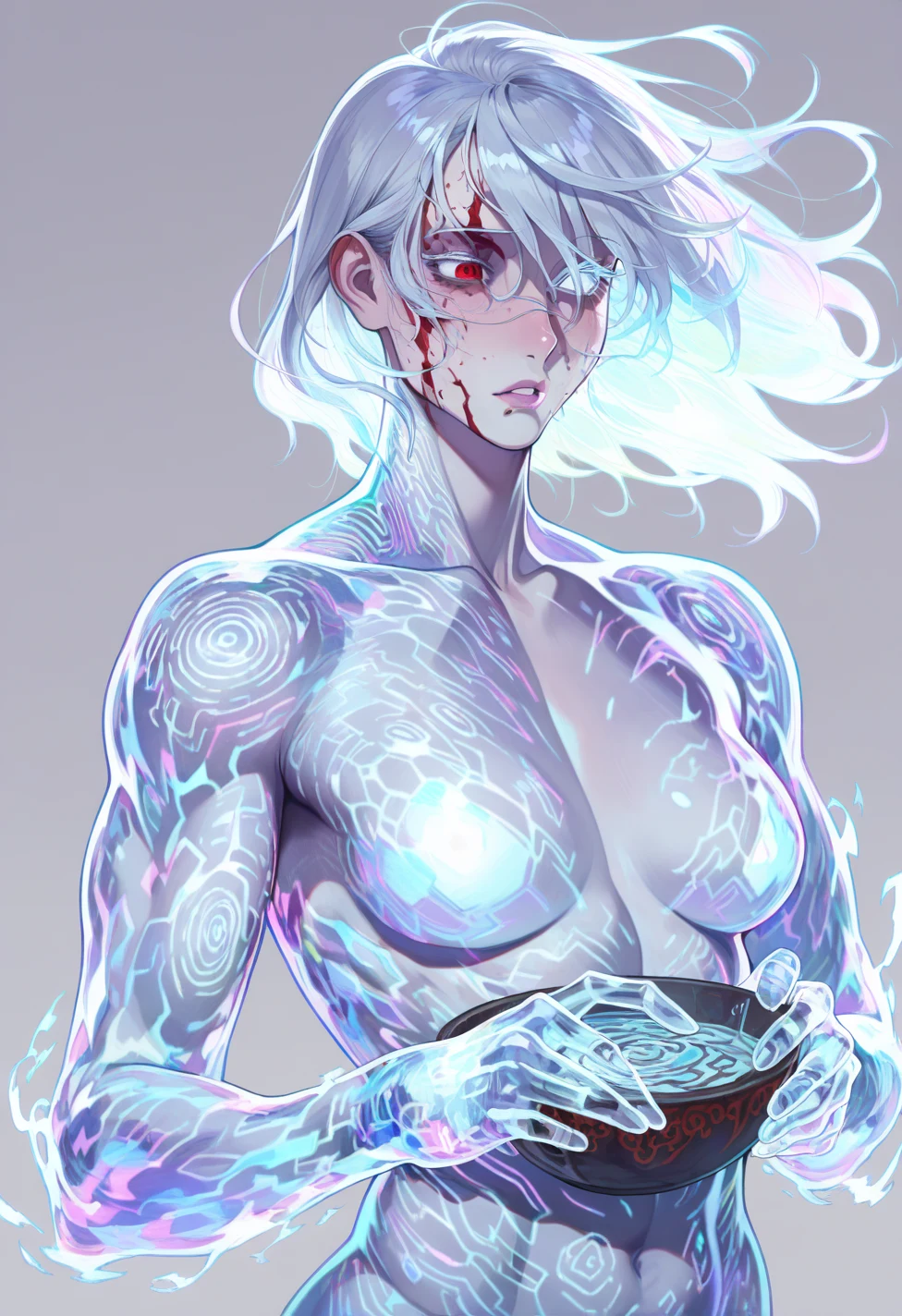 solo-mature_female-glitching-holographic-hologram-fully-58f8fb on Indigo Furry Mix XL