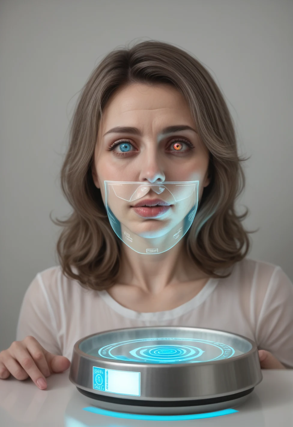 solo-mature_female-glitching-holographic-hologram-fully-58f8fb on Realism By Stable Yogi (Pony)