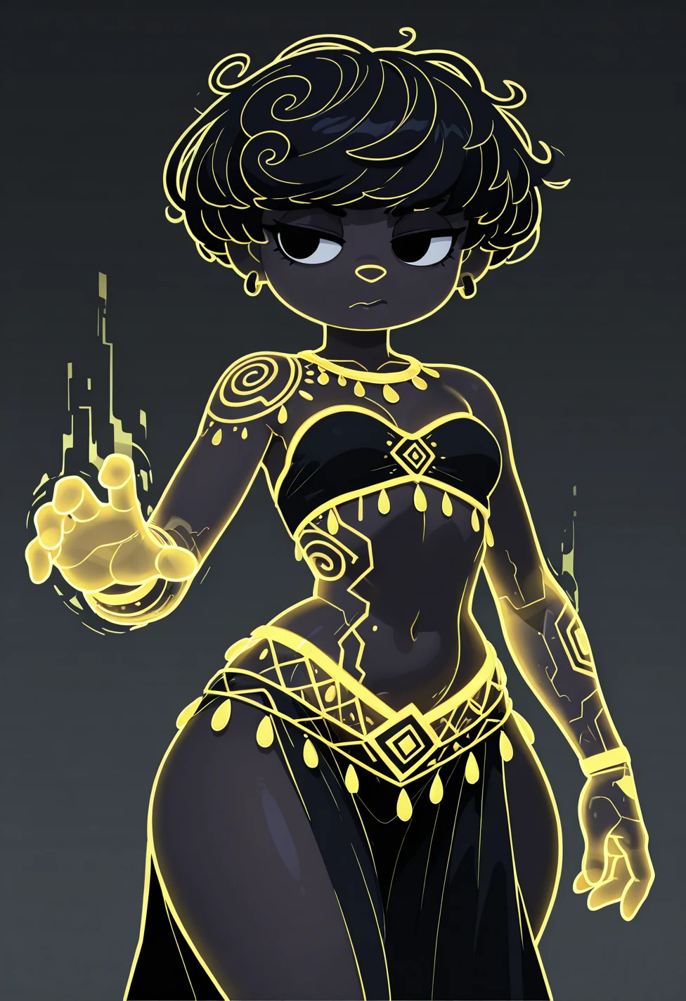 solo-mature_female-glowing-holographic-hologram-fully-728d5d on Mol_Keun Mix