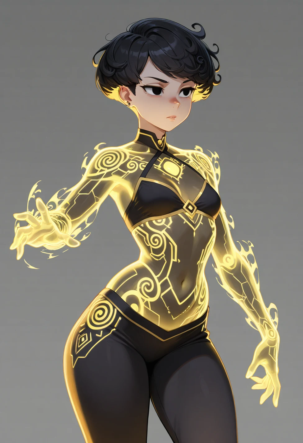 solo-mature_female-glowing-holographic-hologram-fully-728d5d on Nova Anime XL