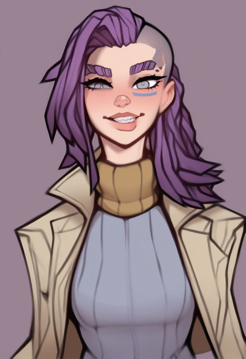 solo-mature_female-human-light-skin-slender-423100 on Pony Diffusion XL