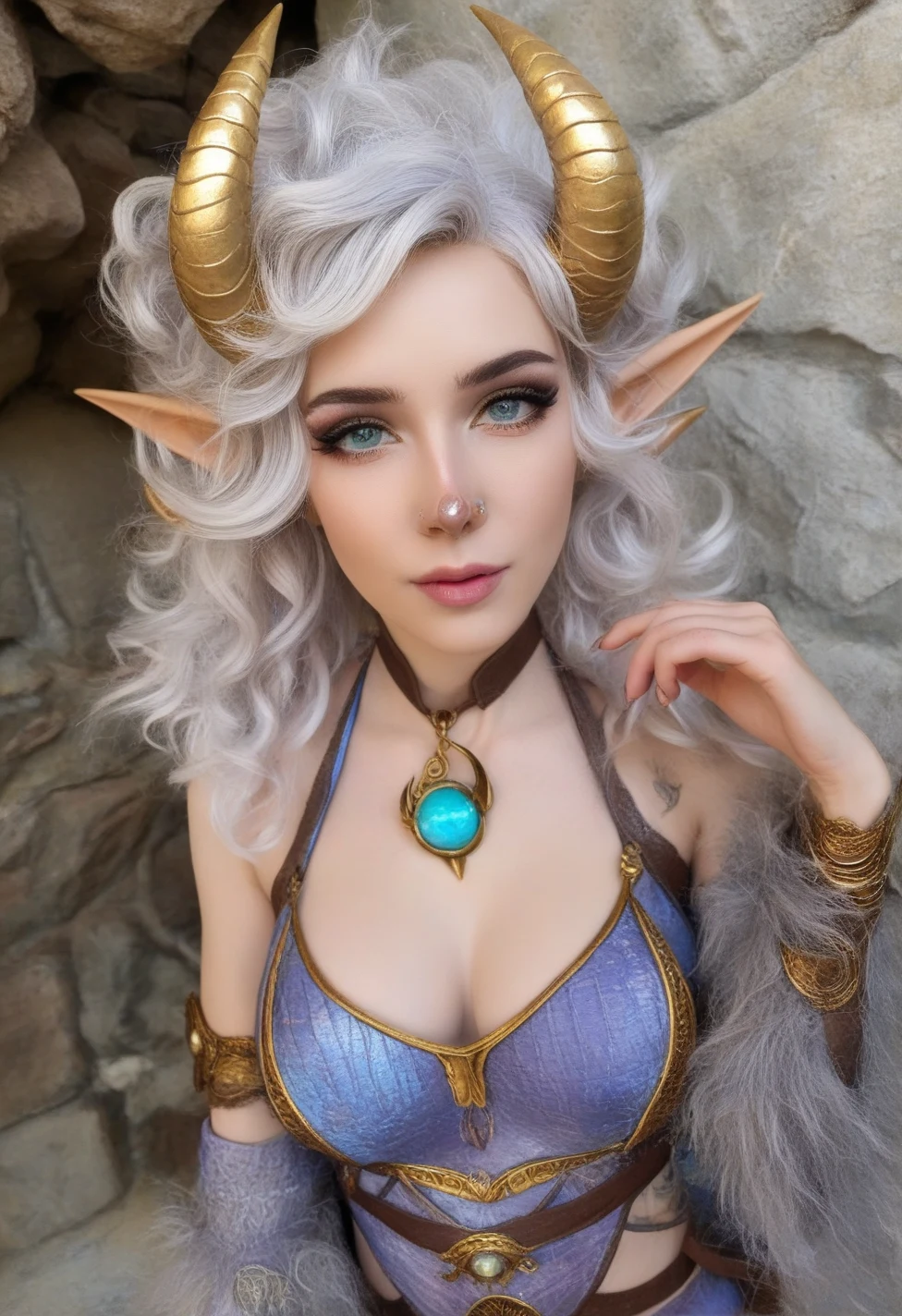 solo-mature_female-tiefling-bright-white-skinned-528293 on The Araminta Experiment (SDXL+Flux)