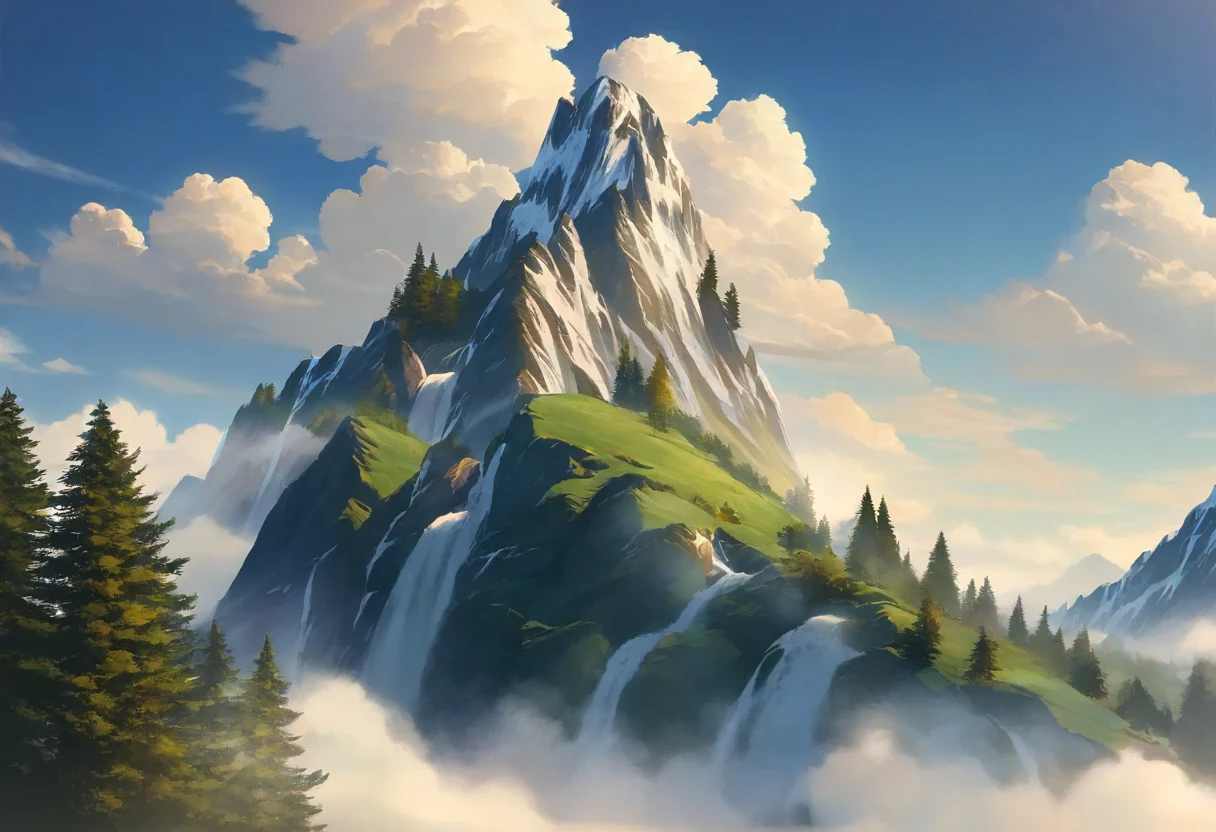 spring-river-with-strong-current-and-ee38fa on IllustriousXL v0.1