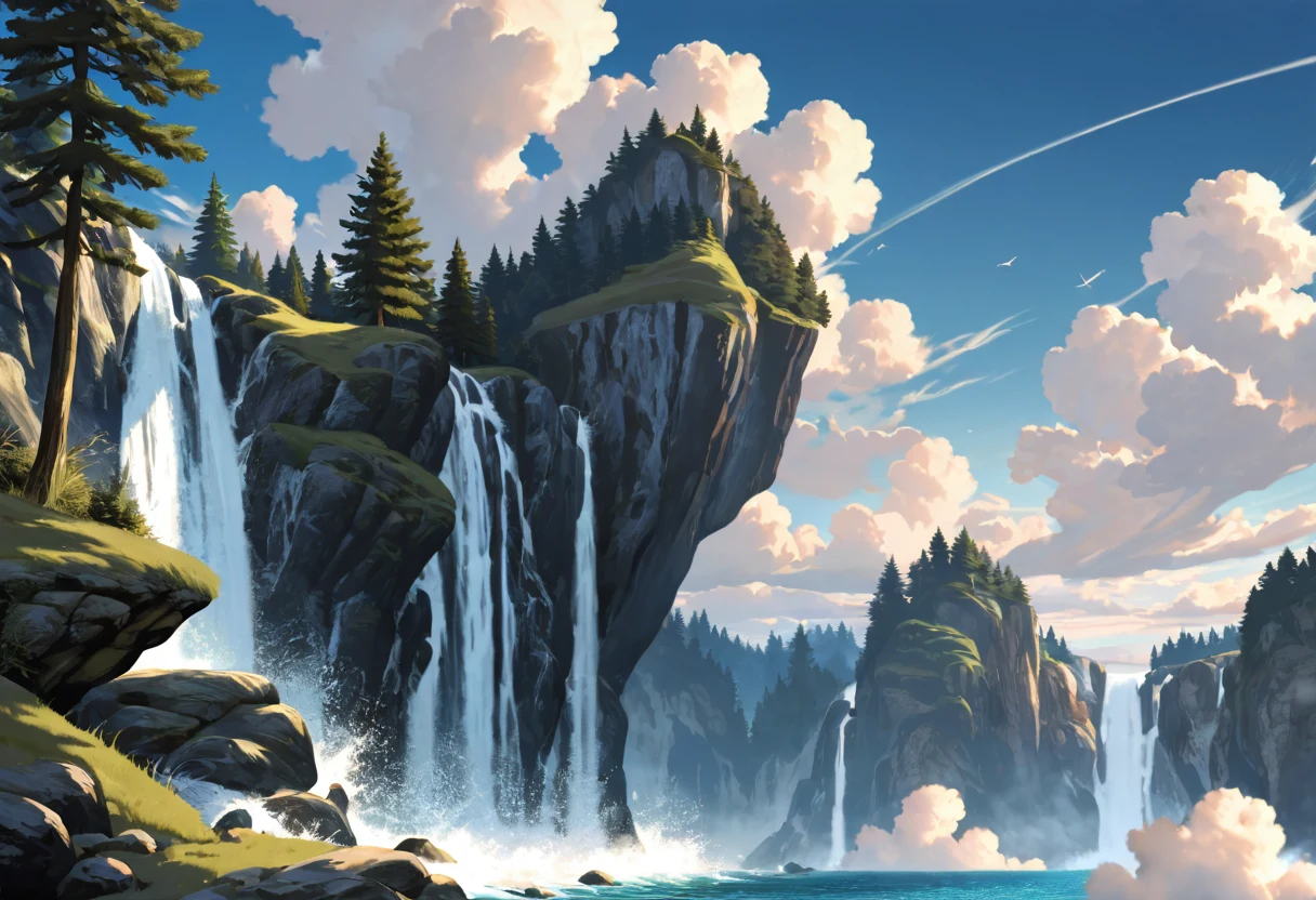 spring-river-with-strong-current-and-ee38fa on Indigo Furry Mix XL