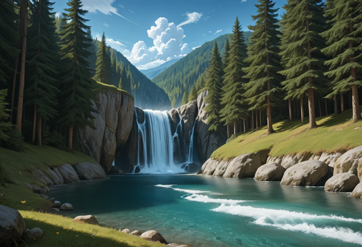 spring-river-with-strong-current-and-ee38fa on PerfectDeliberate