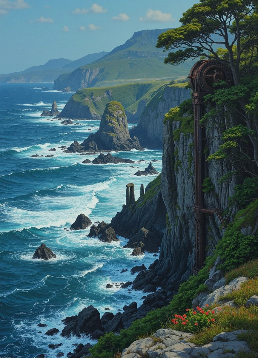 strange-rusty-mechanism-classical-renaissance-oil-932045 on Jib Mix Flux