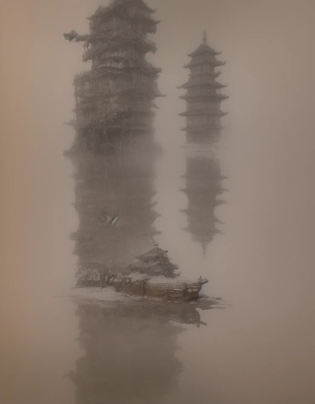 surrealism-east-asian-architecture-classical-oil-2e3b6c on CyberRealistic Classic