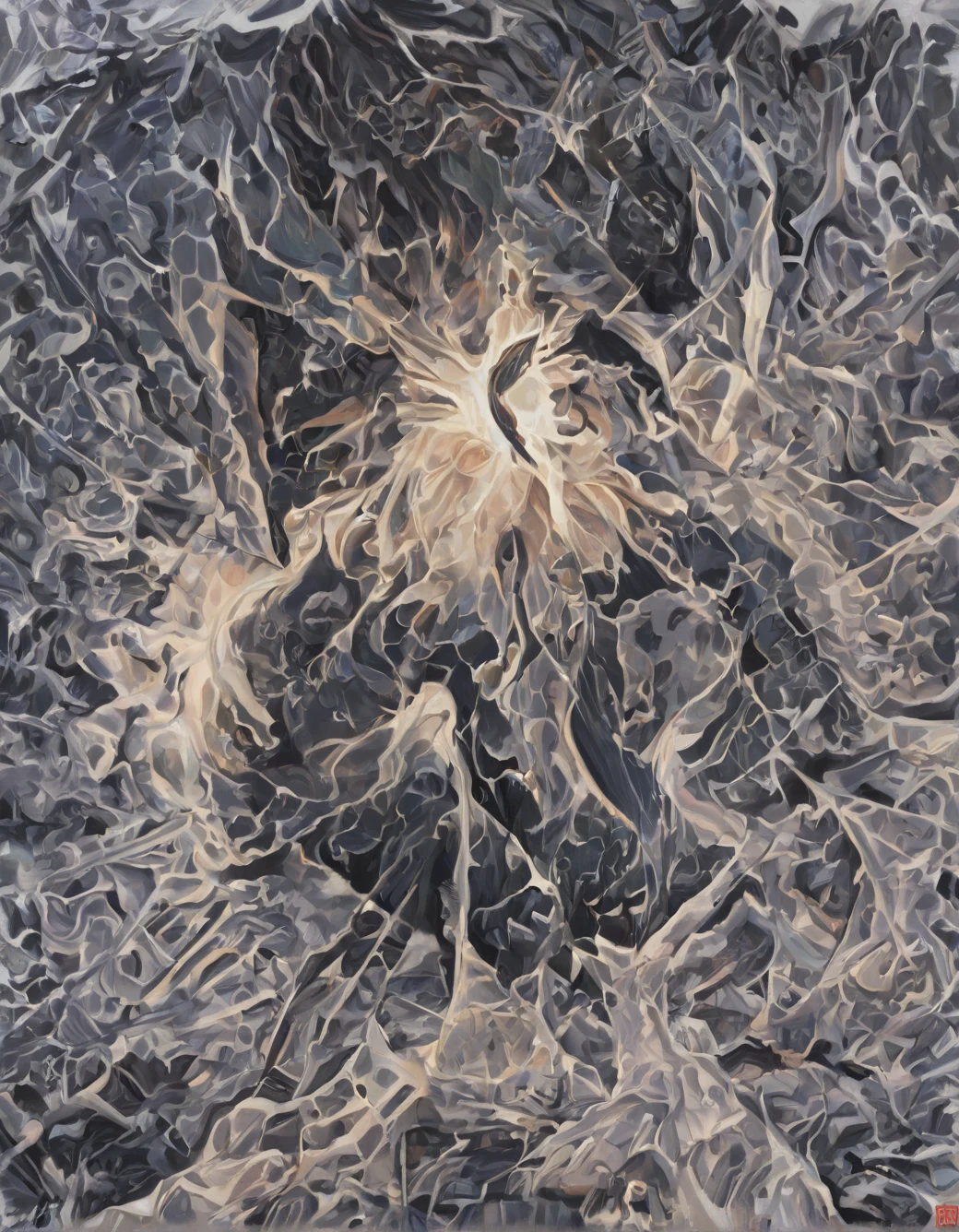 surrealism-east-asian-architecture-classical-oil-2e3b6c on Indigo Furry Mix XL