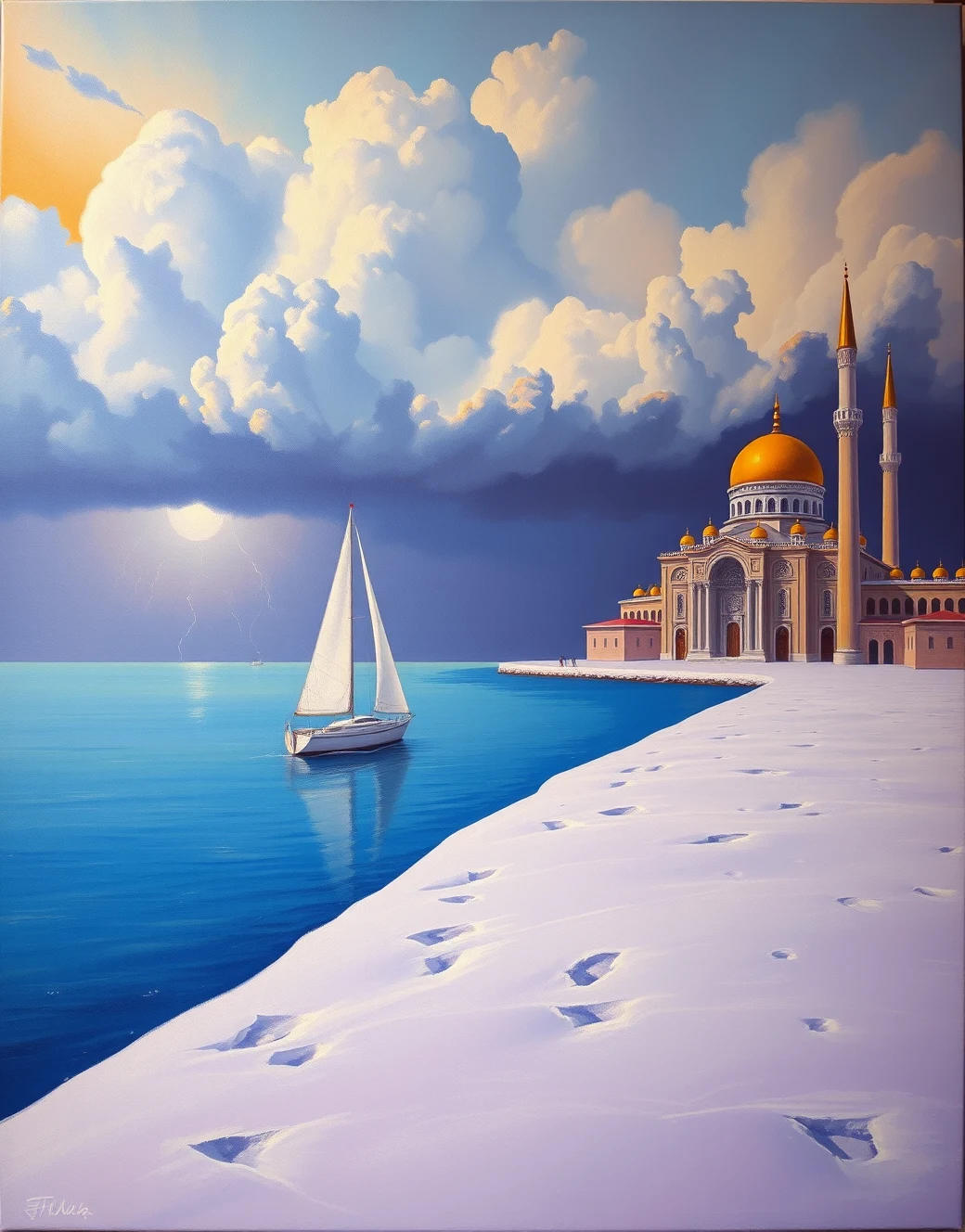 surrealism-east-asian-architecture-classical-oil-5981f7 on FLUX.1 [schnell]