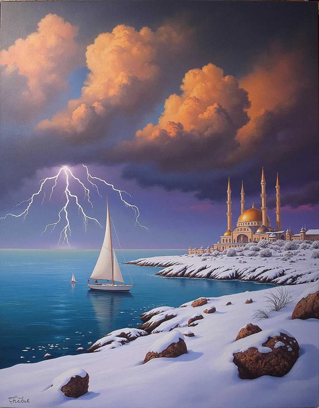 surrealism-east-asian-architecture-classical-oil-5981f7 on Jib Mix Flux