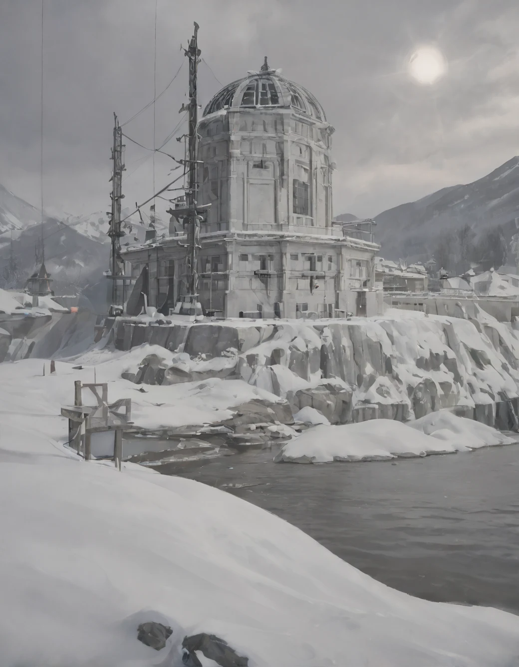 surrealism-east-asian-architecture-classical-oil-5981f7 on WAI-ANI-PONYXL