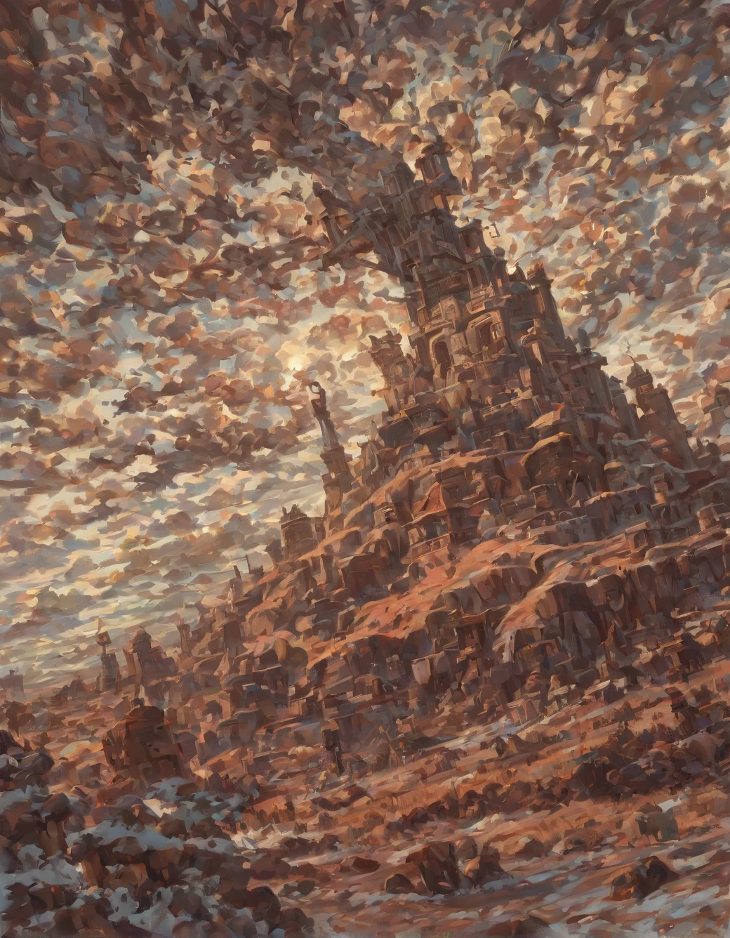 surrealism-east-asian-architecture-classical-oil-63f53a on Copax TimeLess