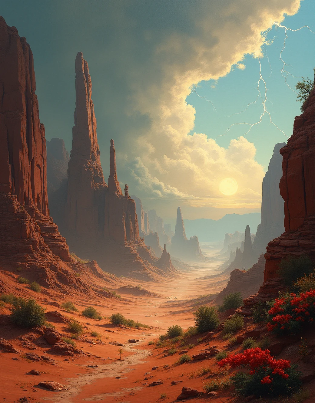 surrealism-east-asian-architecture-classical-oil-63f53a on FLUX.1 [dev]