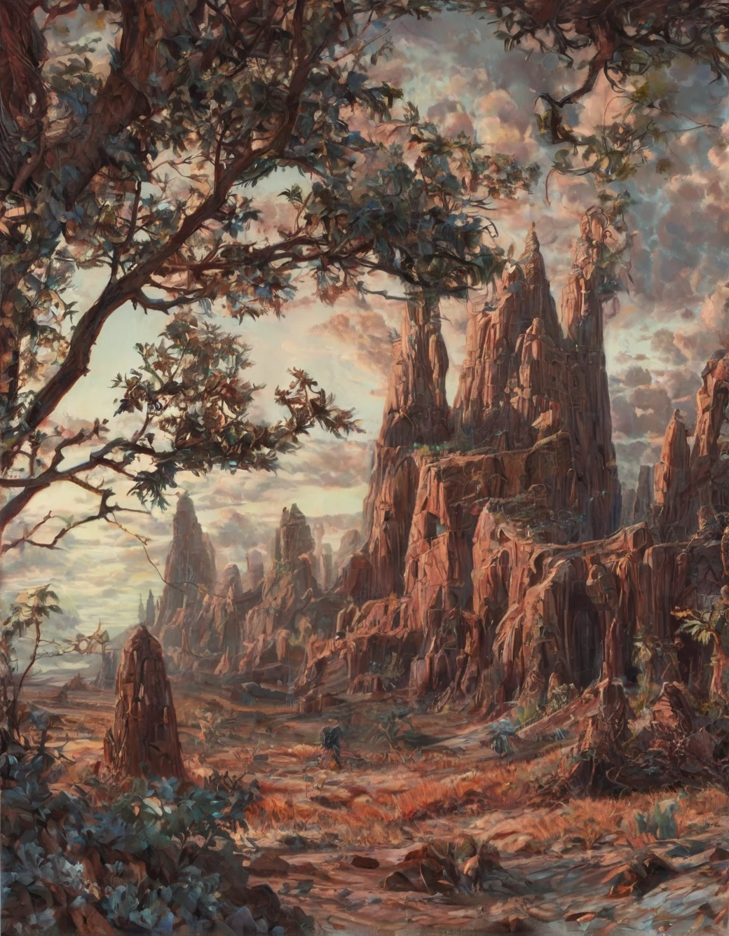 surrealism-east-asian-architecture-classical-oil-63f53a on LUSTIFY! [SDXL NSFW checkpoint]