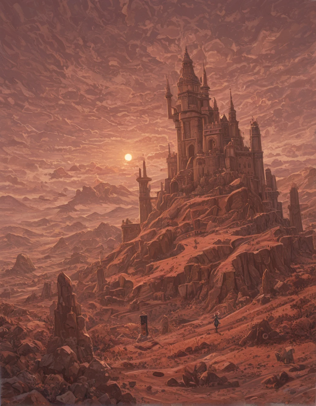 surrealism-east-asian-architecture-classical-oil-63f53a on Mol_Keun Mix