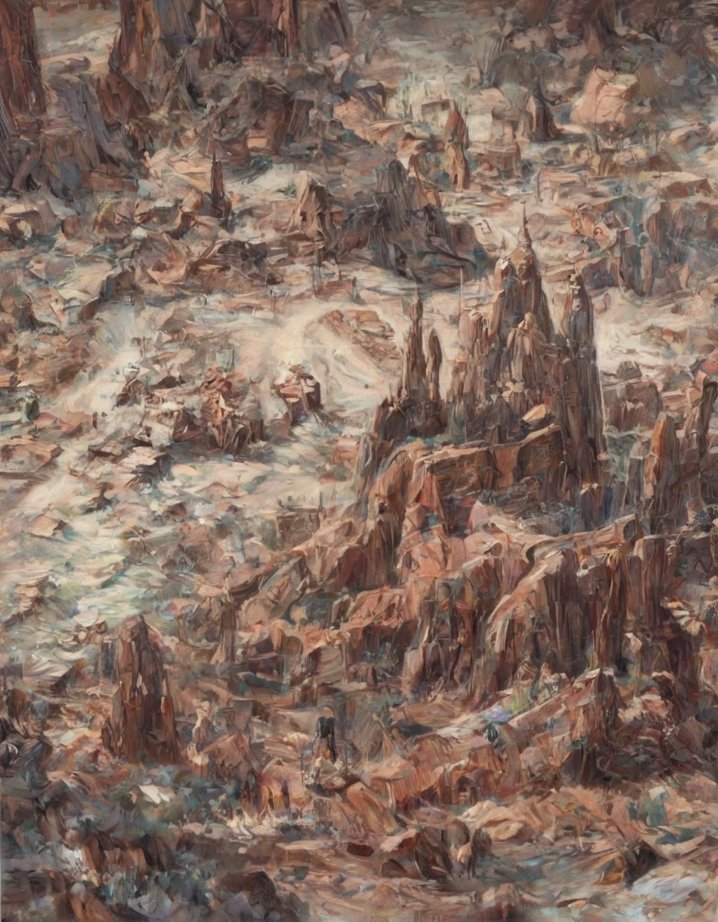 surrealism-east-asian-architecture-classical-oil-63f53a on The Araminta Experiment (SDXL+Flux)