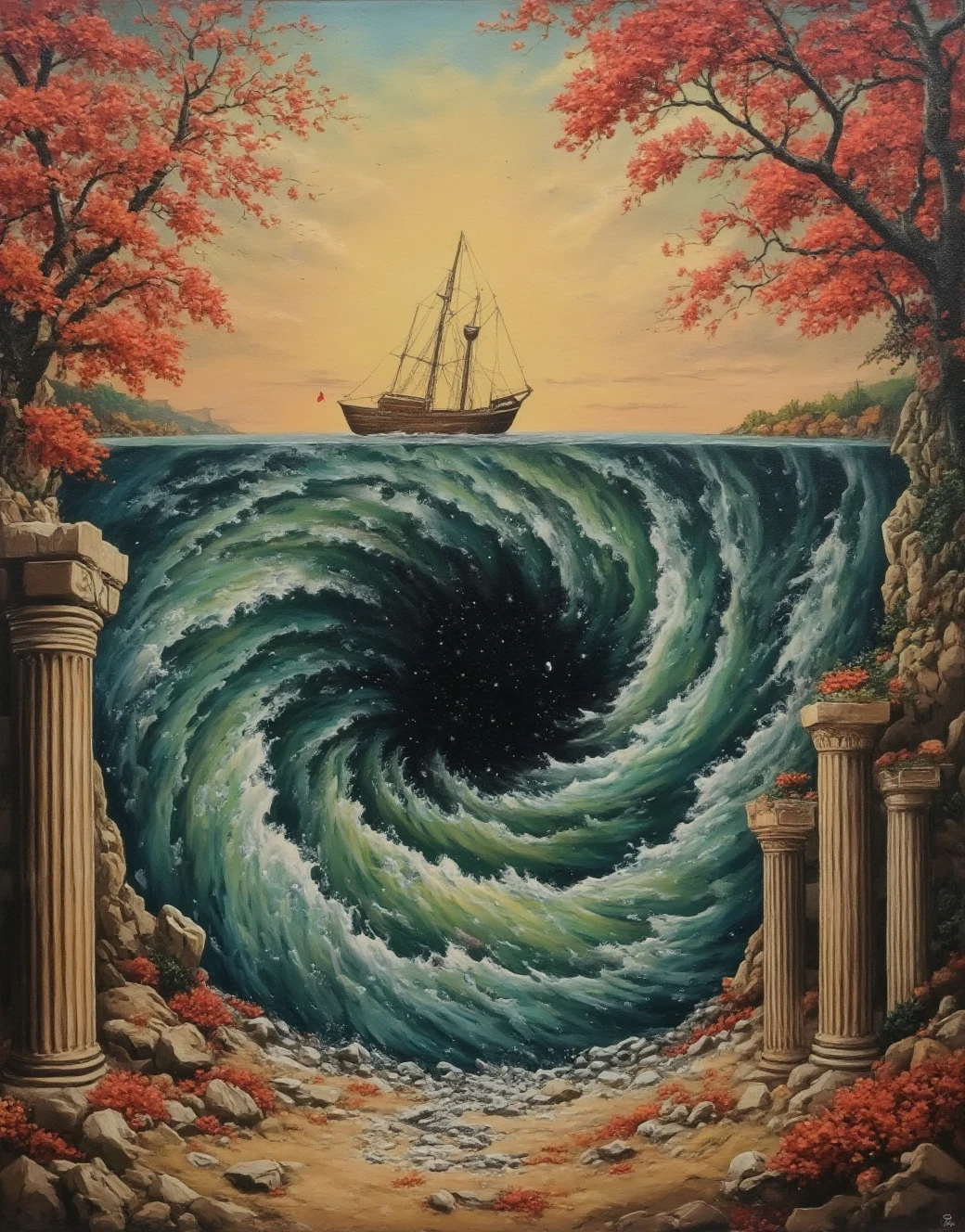 surrealism-east-asian-architecture-classical-oil-6b9cb3 on getphat FLUX Reality NSFW