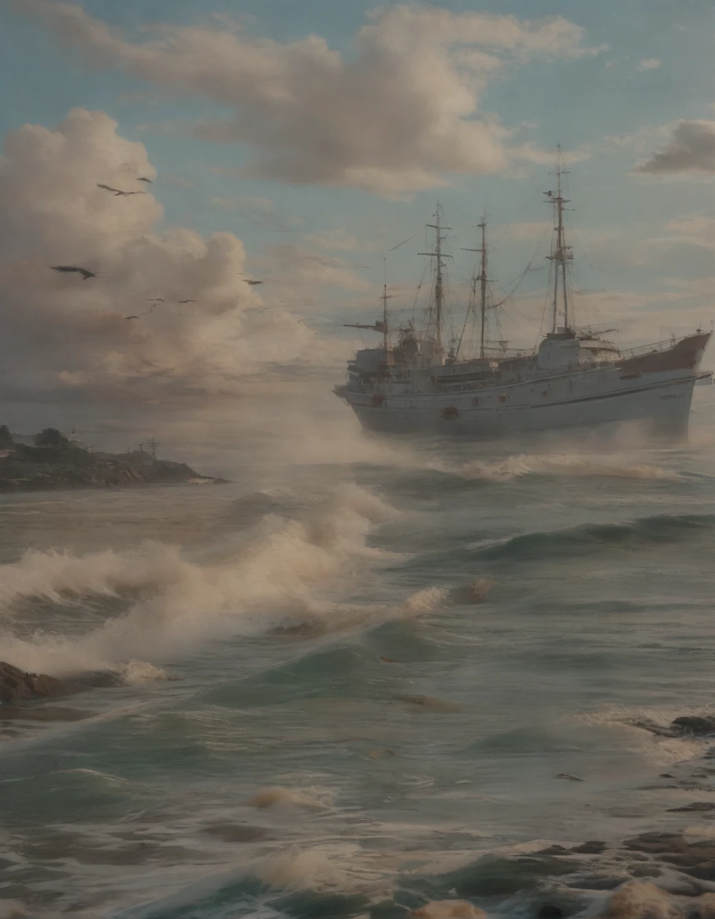 surrealism-east-asian-architecture-classical-oil-6b9cb3 on RealMixPony