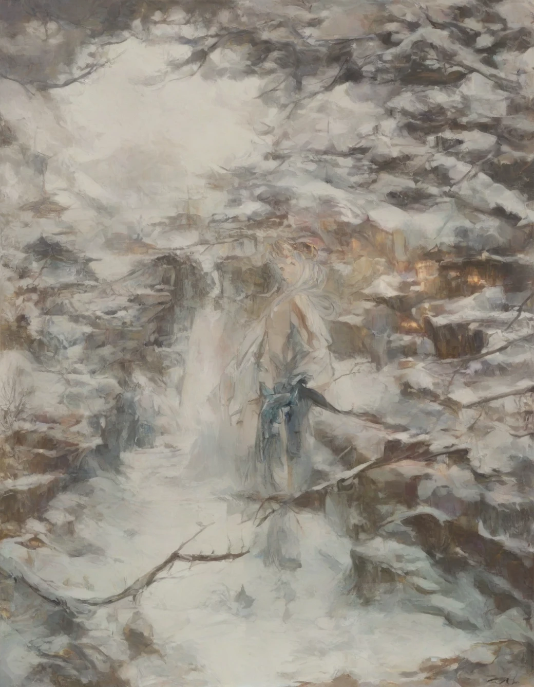 surrealism-east-asian-architecture-classical-oil-86b57a on Hassaku XL (Illustrious)