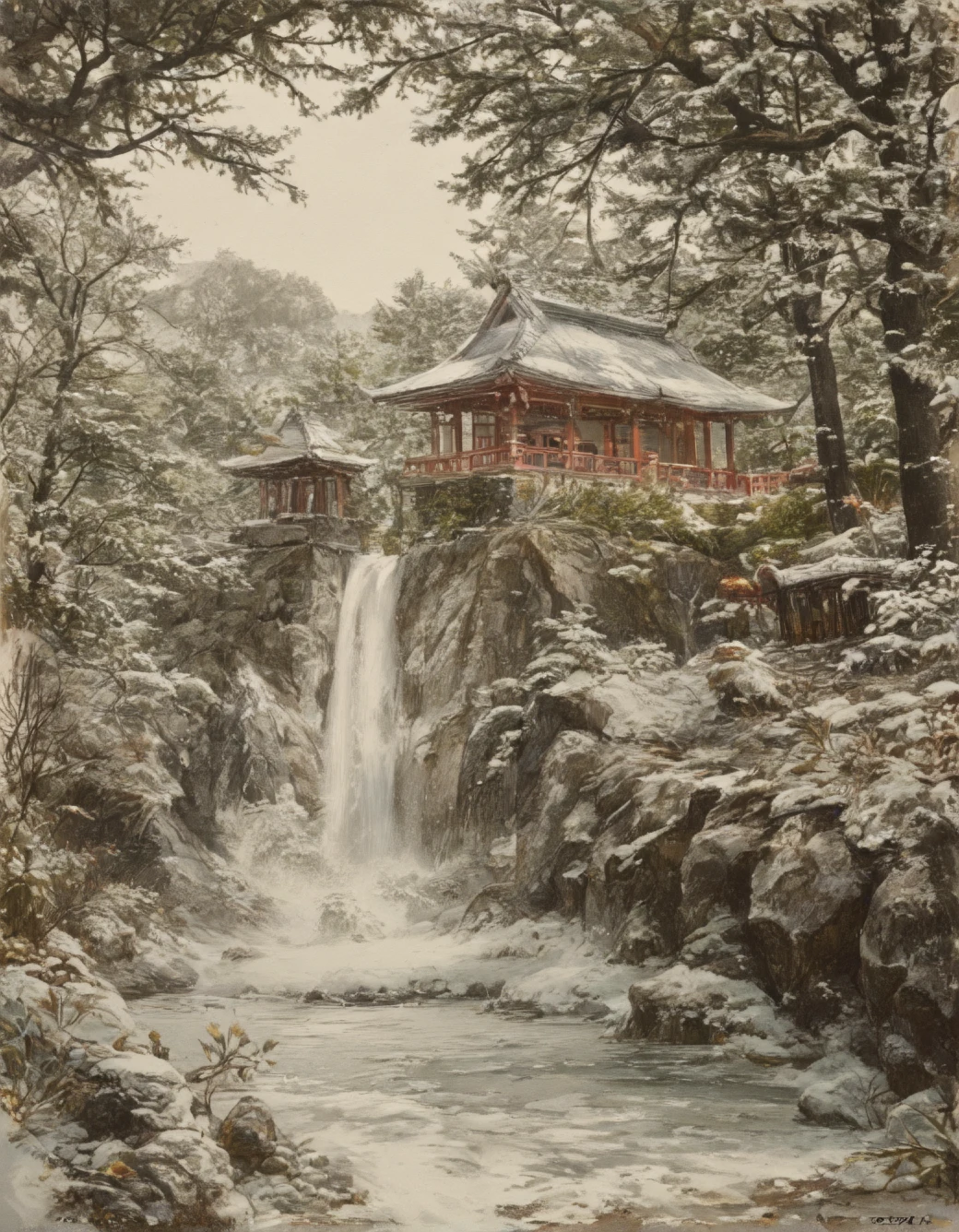 surrealism-east-asian-architecture-classical-oil-86b57a on ✨ JANKU Trained + Chenkin & NoobAI + RouWei Illustrious XL ✨