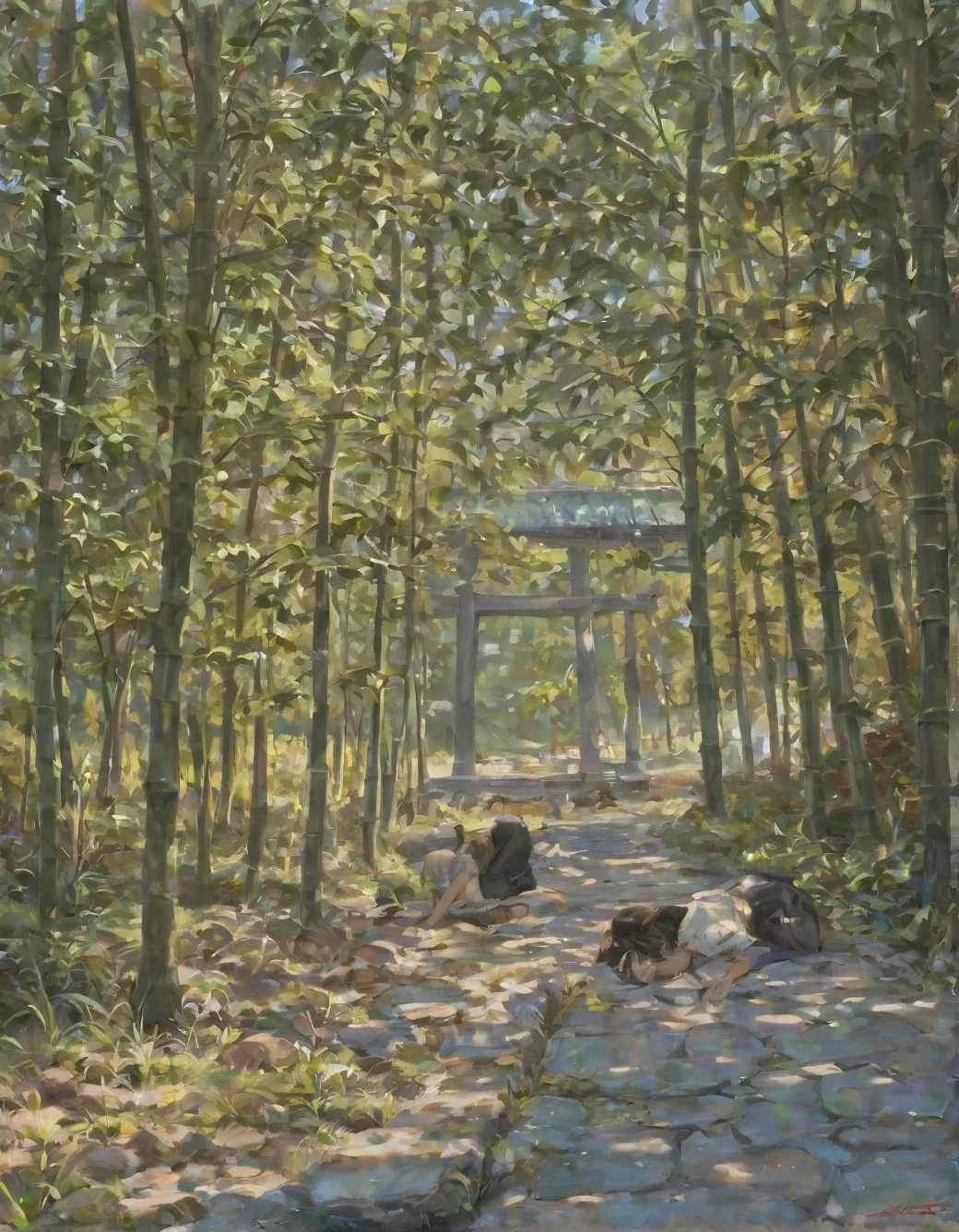 surrealism-east-asian-architecture-classical-oil-b94f67 on Copax TimeLess