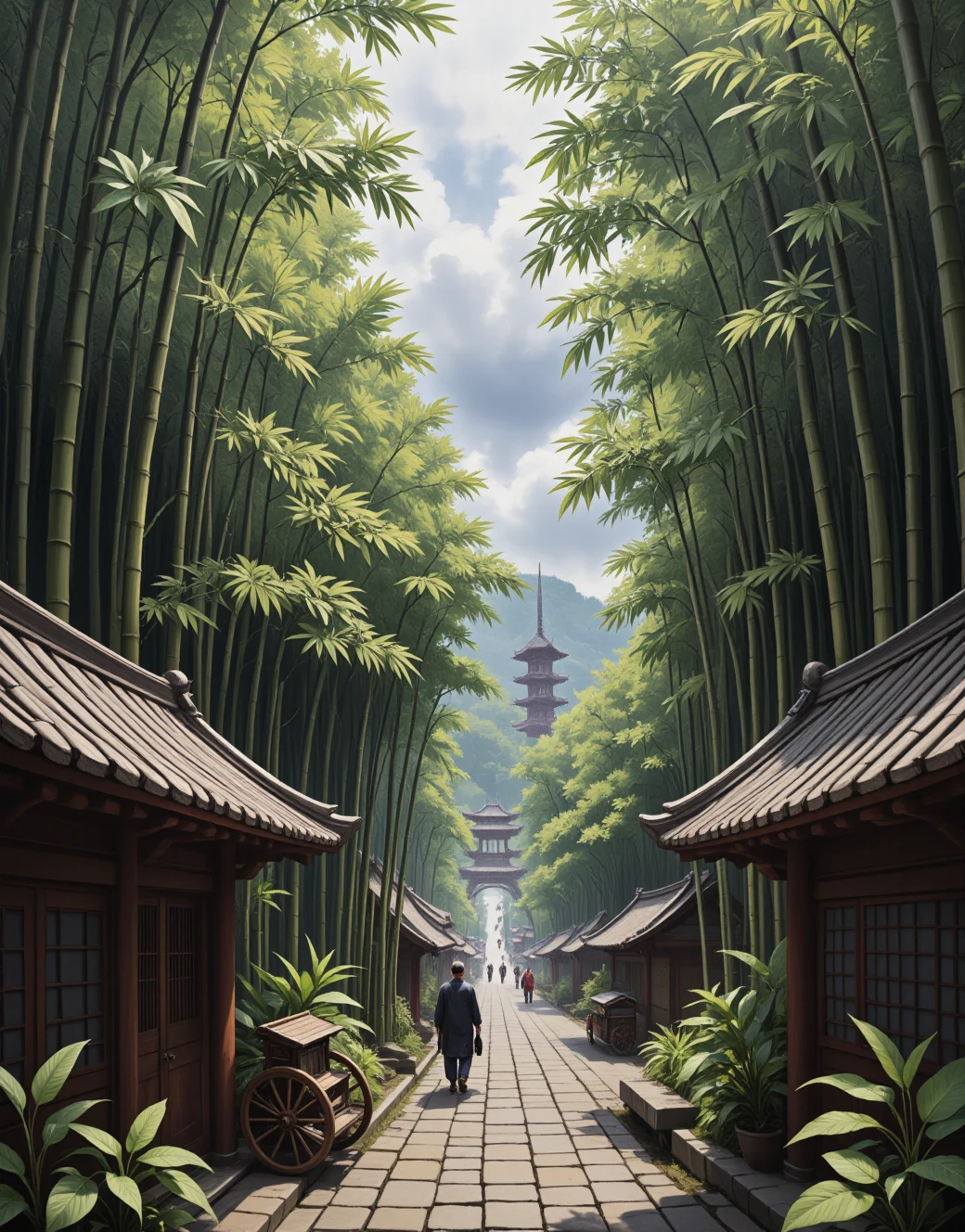 surrealism-east-asian-architecture-classical-oil-b94f67 on FenrisXL + Flux