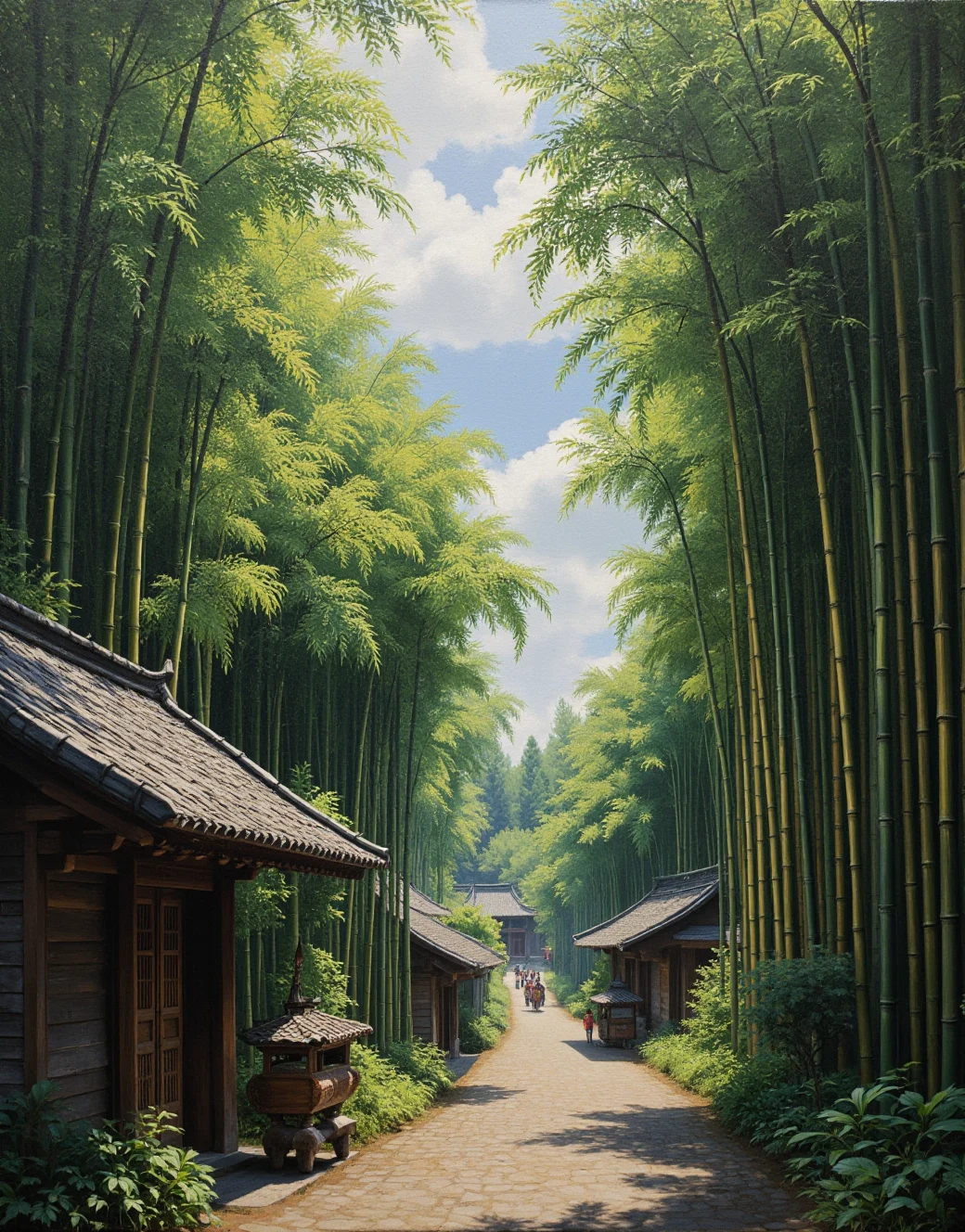 surrealism-east-asian-architecture-classical-oil-b94f67 on Jib Mix Flux